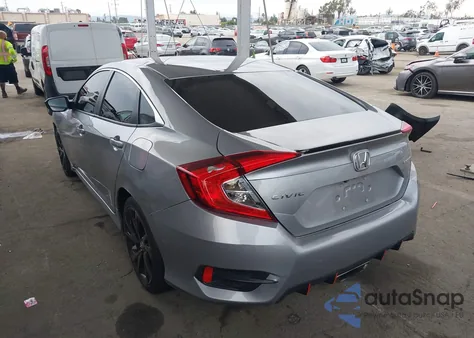 2019 Honda Civic Sport z USA, uszkodzony, nr VIN 19XFC2E83KE015405